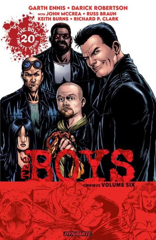 Boys 20th Anniversary Omnibus Volumes 1-5 Signed By Garth Ennis & Darick Robertson (Copy)