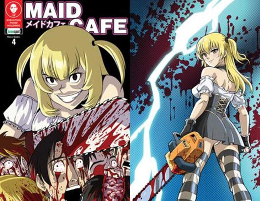 Maid Cafe #4 Cover B Remy Eisu Mokhtar & Wilson Gandolpho Flip Cover Variant