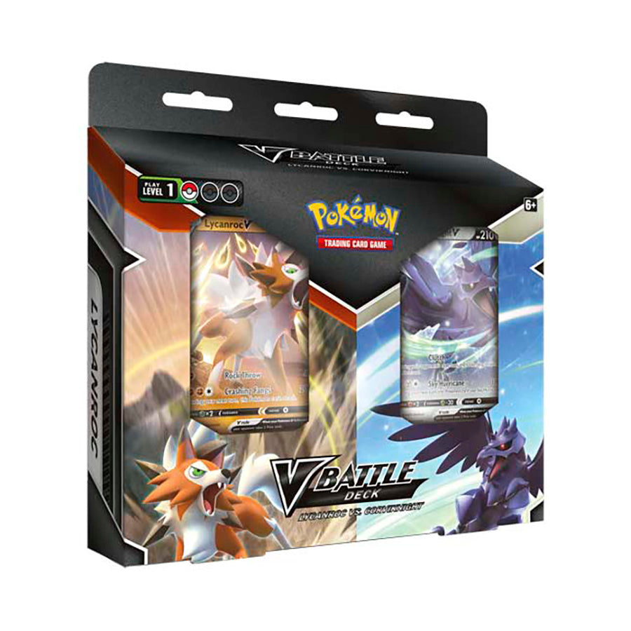 Pokemon TCG: Vbattle Deck Lycanroc V / Corviknight Bundle