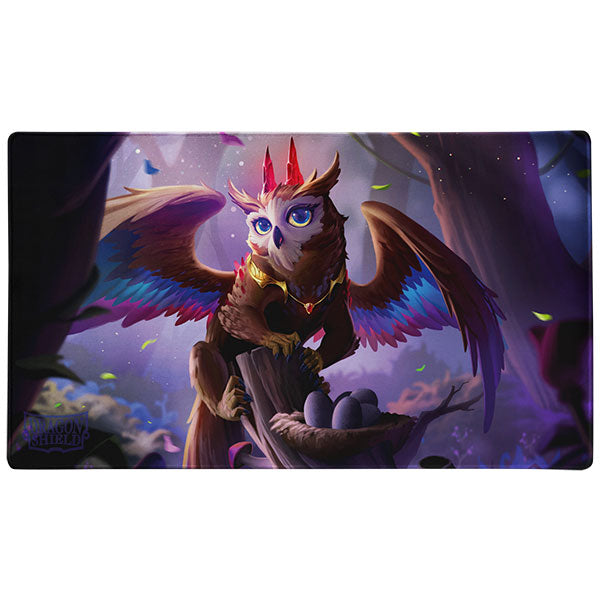 Dragon Shield: Playmat w/ Tube- 'The Dragowlis' - Spirit Animal Series