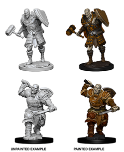 Dungeons & Dragons: Nolzur's Marvelous Unpainted Miniatures - W07 Male Goliath Fighter