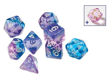 RPG Dice Set (7): Violet Betta