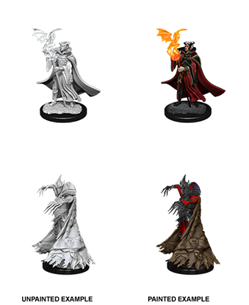 Pathfinder Deep Cuts Unpainted Miniatures: W12 Cultist & Devil