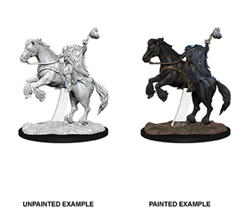 Pathfinder Deep Cuts Unpainted Miniatures: W12 Dullahan (Headless Horsemen)