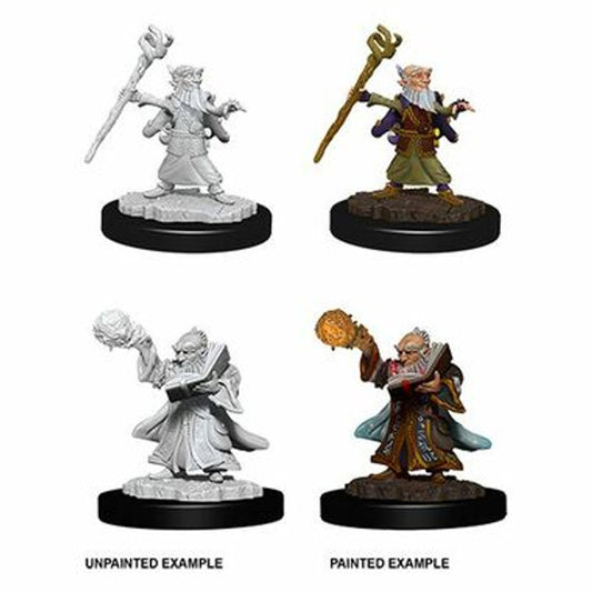 Dungeons & Dragons: Nolzur's Marvelous Unpainted Miniatures - W06 Male Gnome Wizard