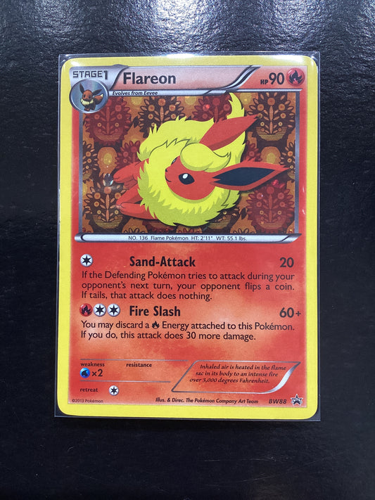 Flareon (BW88) Black & White Promo - Holo Rare