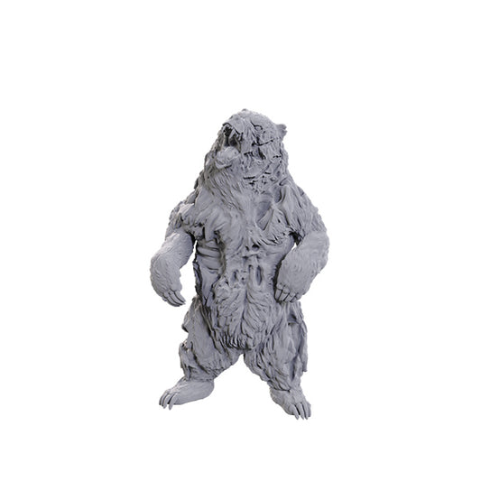 Wizkids Deep Cuts Miniatures: Unpainted Minis- Wave 24- Zombie Grizzly Bear