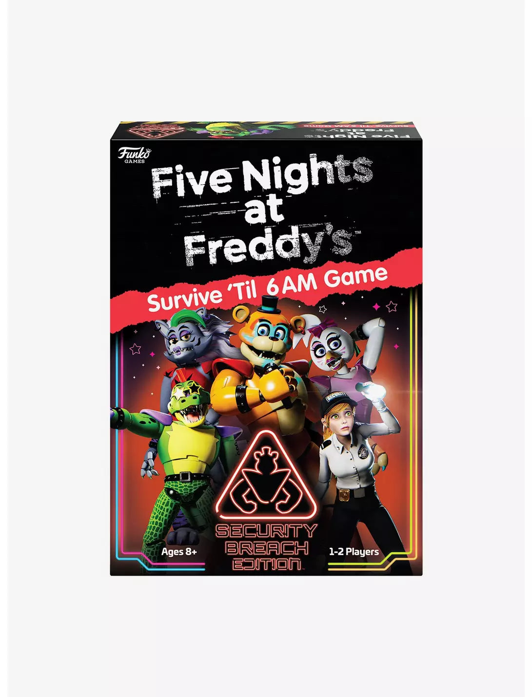 Five Nights At Freddy's Survive 'Til 6 AM Game Security Breach Edition