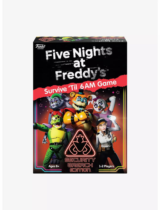 Five Nights At Freddy's Survive 'Til 6 AM Game Security Breach Edition