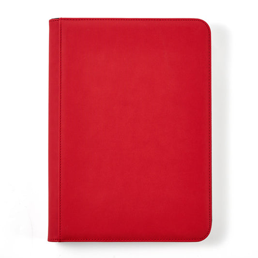Arcane Fortress: 9-Pocket Zippered Binder - Red