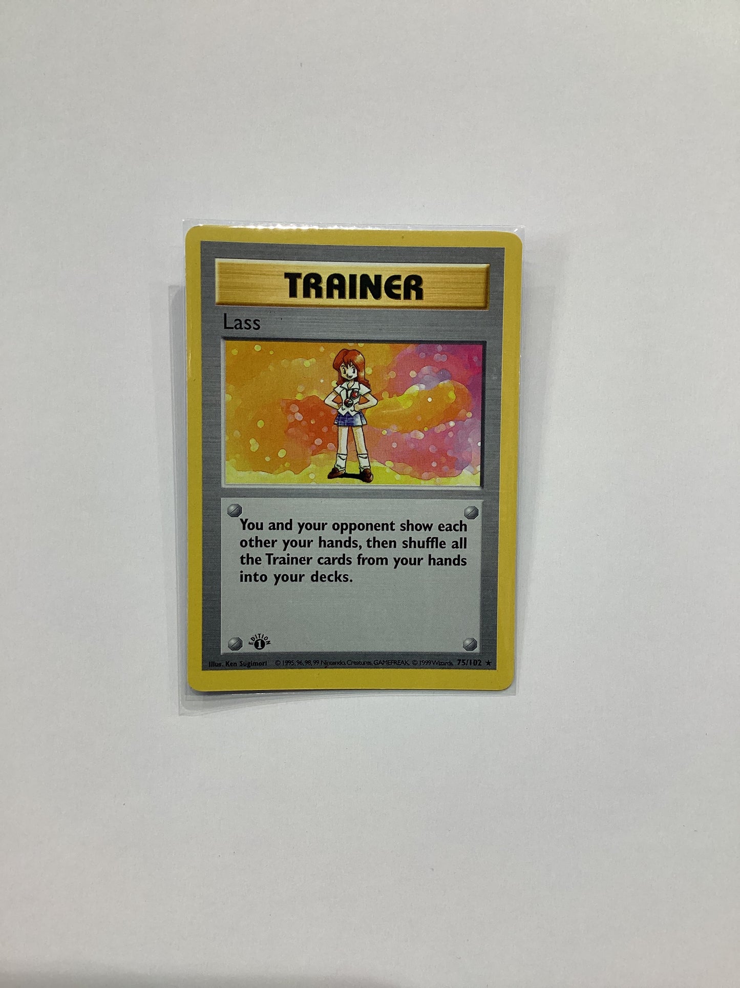 Lass (75/102) Base Set - 1st Ed. Shadowless