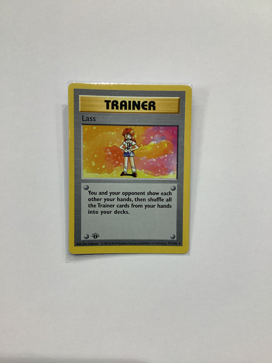 Lass (75/102) Base Set - 1st Ed. Shadowless