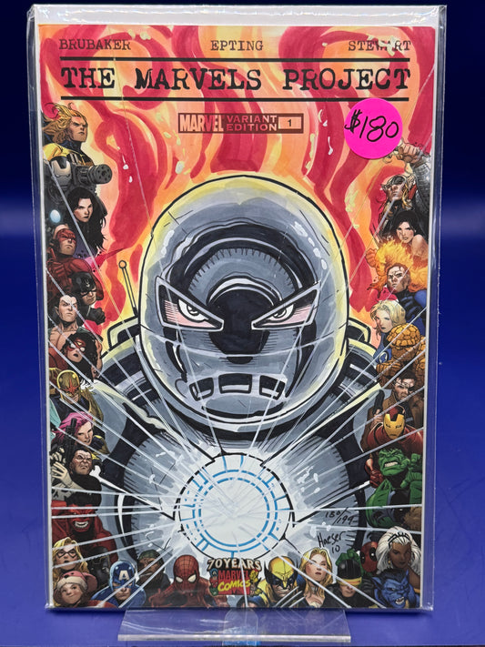 The Marvels Project (2009) #1 Frame Variant (Signed/Remarked)