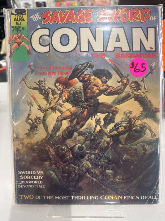 The Savage Sword of Conan #1