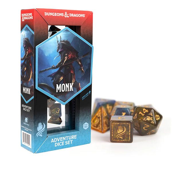 Dungeons & Dragons: Adventure Dice - Monk Blue