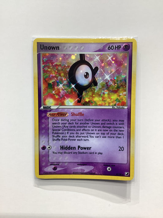 Unown (K/28) EX Unseen Forces - Reverse Holo