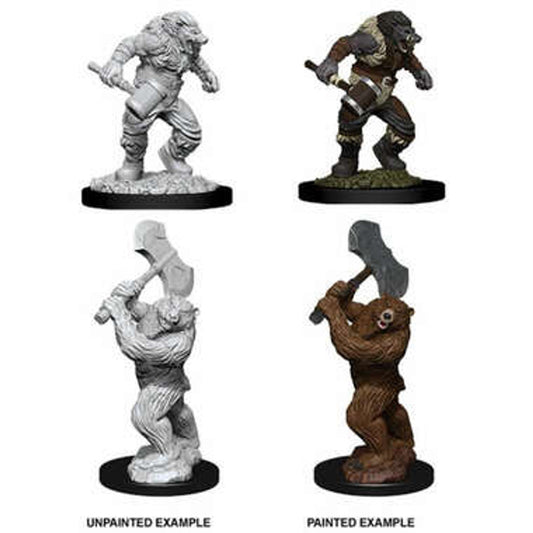 Dungeons & Dragons: Nolzur's Marvelous Unpainted Miniatures - W09 Wereboar & Werebear