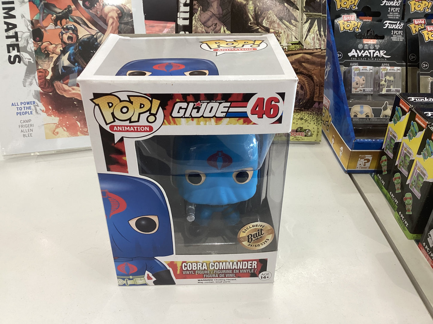 Funko POP! Animation Cobra Commander #46 Hooded Bait Exclusive