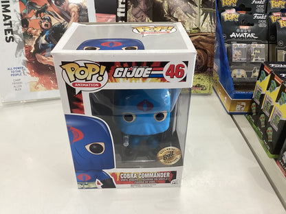 Funko POP! Animation Cobra Commander #46 Hooded Bait Exclusive
