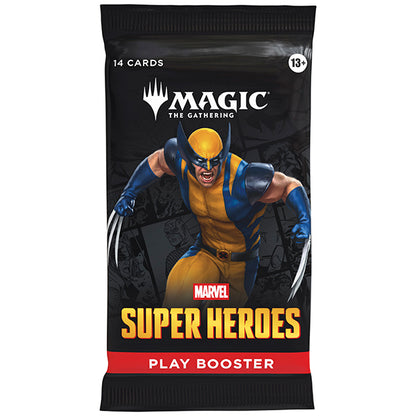 MTG: Universes Beyond- Marvel Super Heroes Play Booster Display