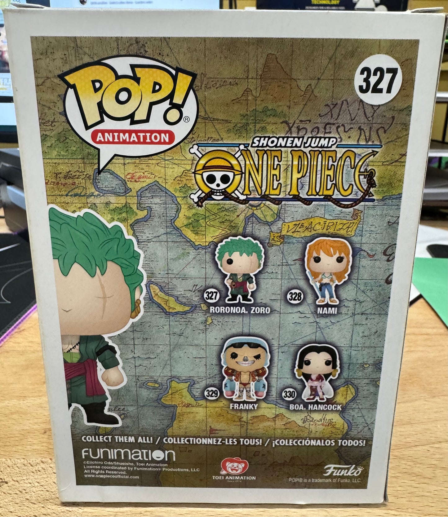 Funko Pop One Piece Original Roronoa Zoro 327