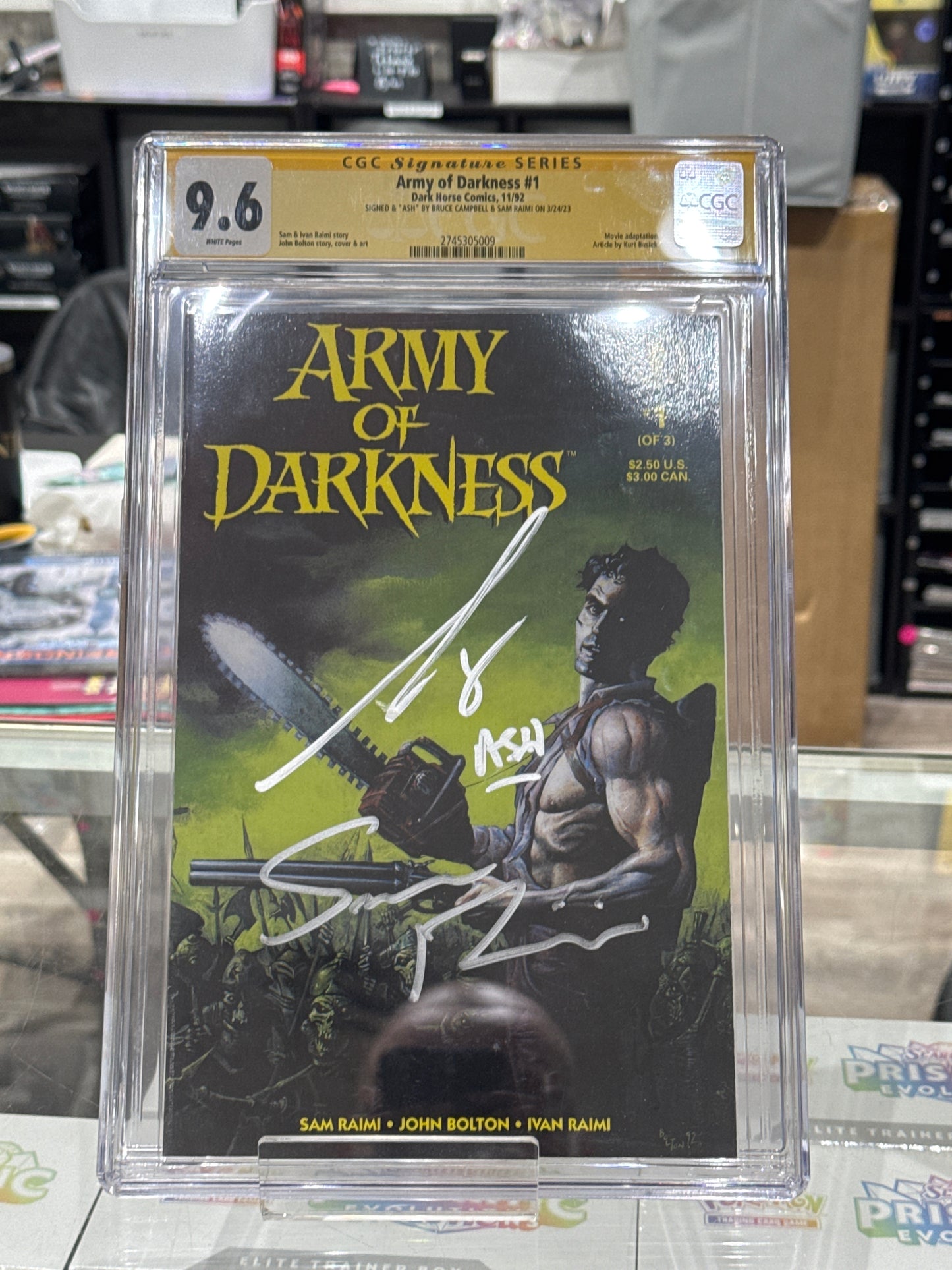 Army of Darkness #1 Slabbed 9.6