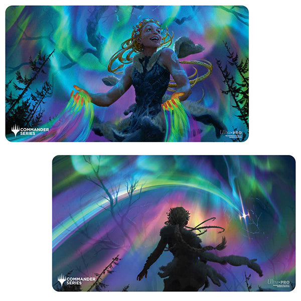 Playmat: MTG Double Sided- Commander Series 4 - Three Color Shard -Esika