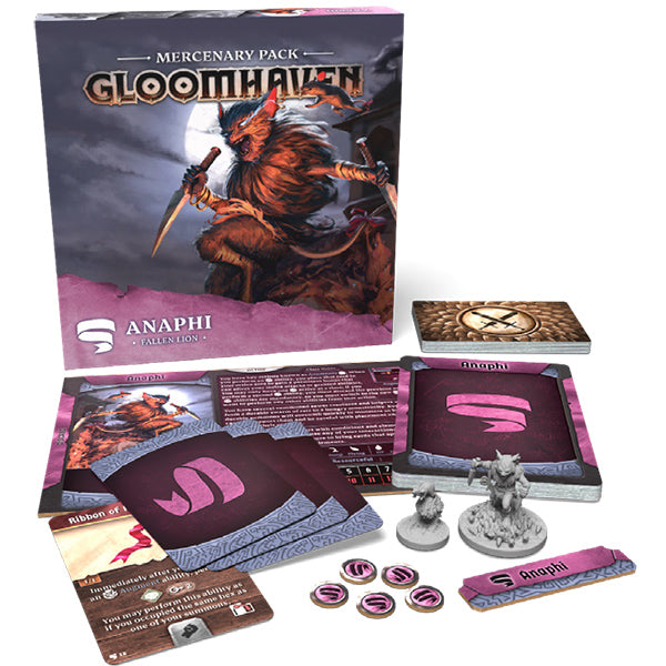 Gloomhaven, 2e: Mercenary Pack - Anaphi, Fallen Lion