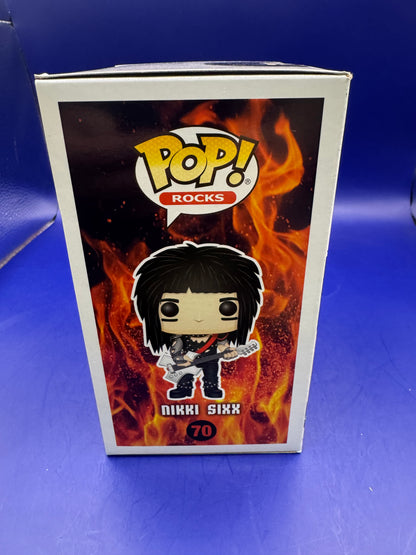 Funko Pop! Rocks: Motley Crue - Nikki Sixx #70