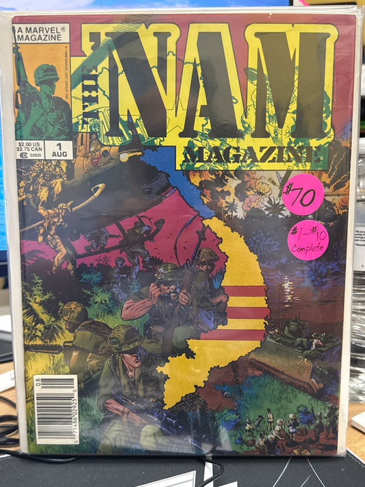 The 'Nam Magazine Bundle (#1-#10)