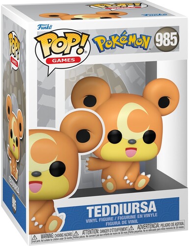 Funko Pop Pokemon Teddiursa 985