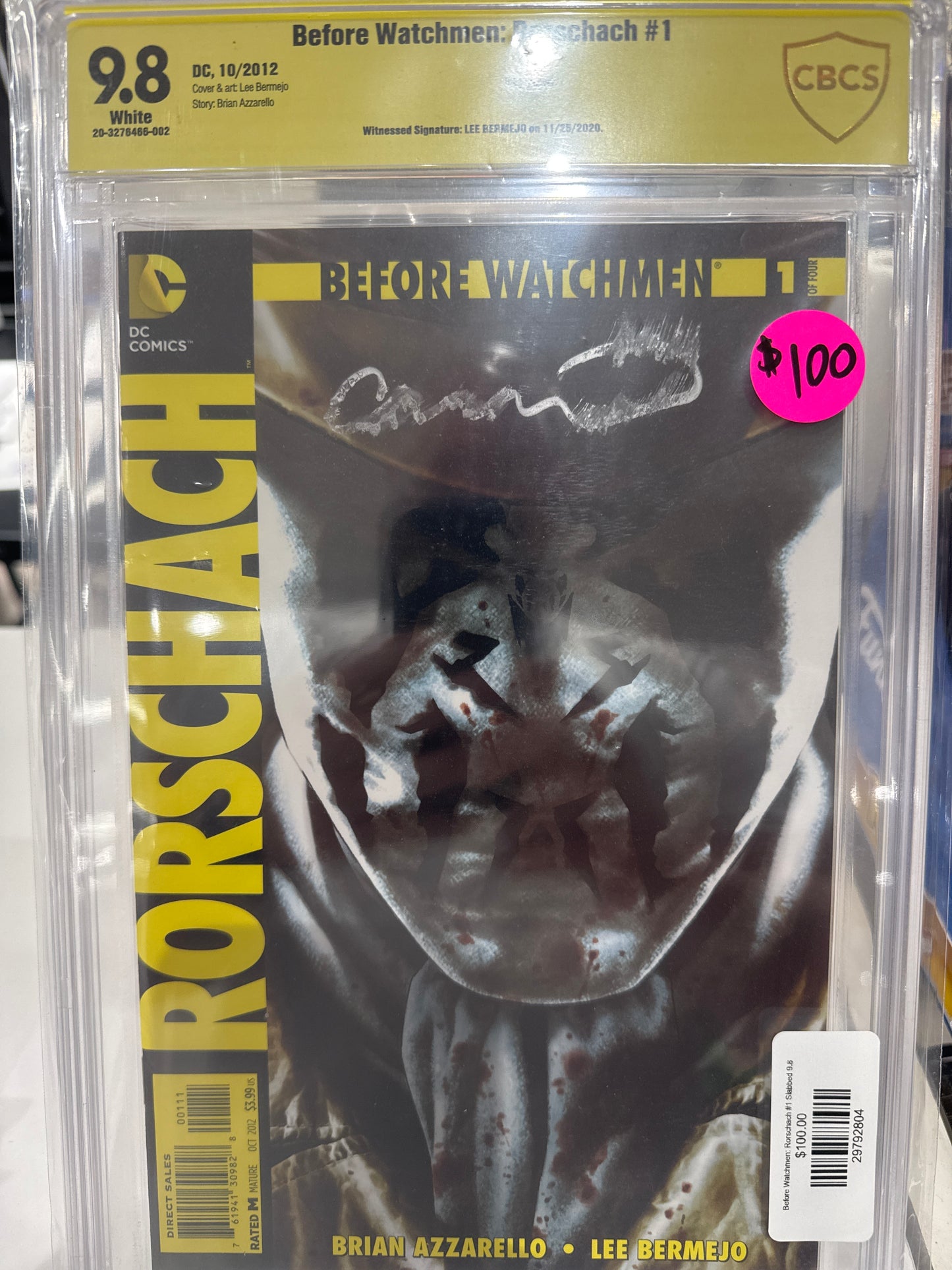 Before Watchmen: Rorschach #1 Slabbed 9.8