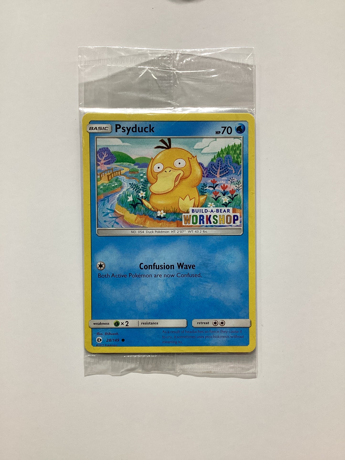 Psyduck (28/149) Build-A-Bear Workshop Exclusive