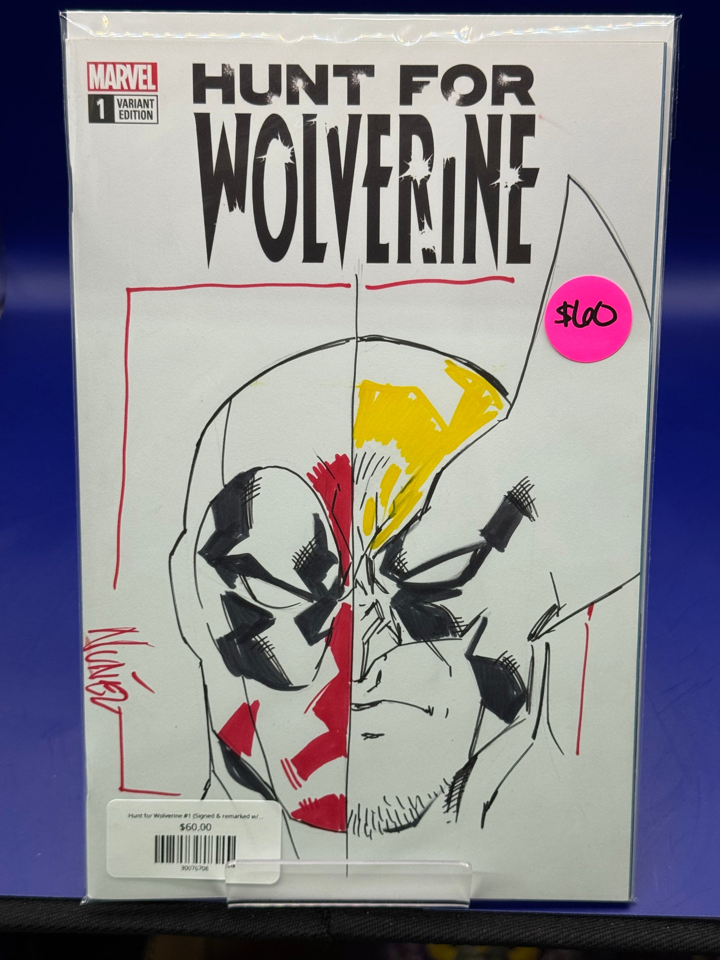 Hunt for Wolverine #1 (Signed & remarked w/COA)