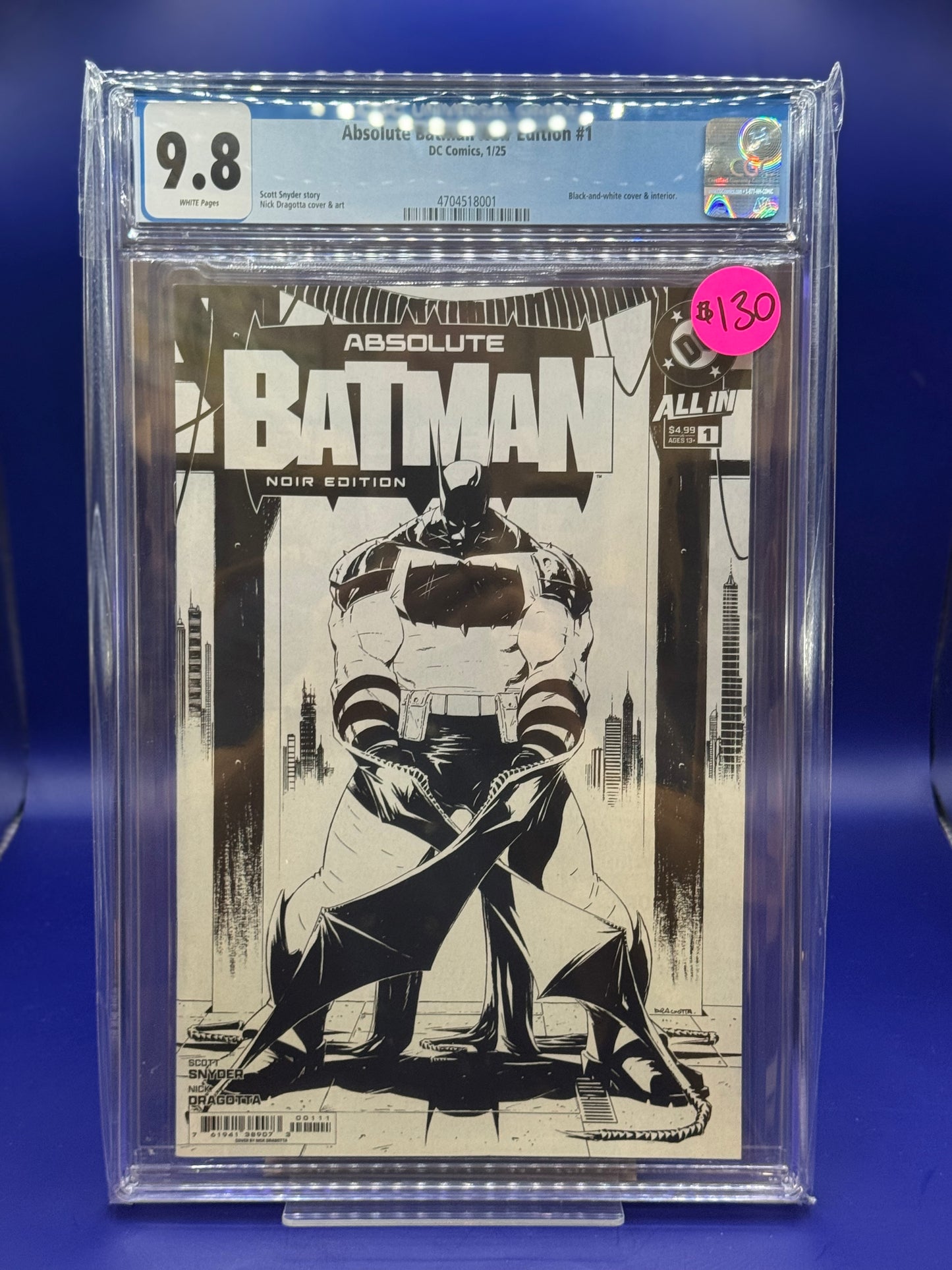 Absolute Batman Noir #1 Slabbed 9.8