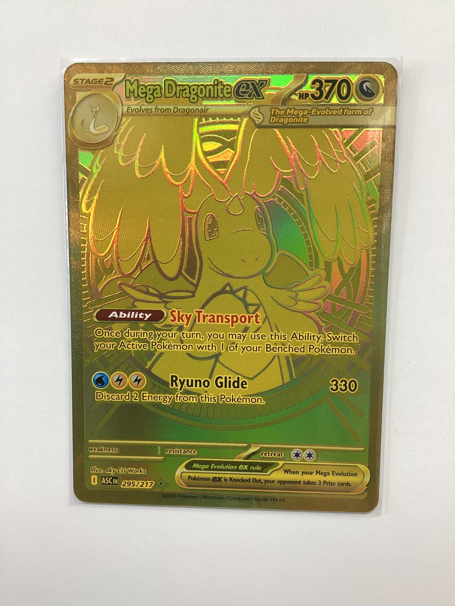 Mega Dragonite ex (295/217) Ascended Heroes - Mega Hyper Rare