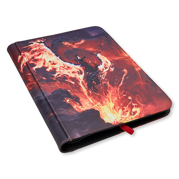 Arcane Fortress: 9-Pocket Zippered Binder - Year of the Dragon - Volcanic Rebirth