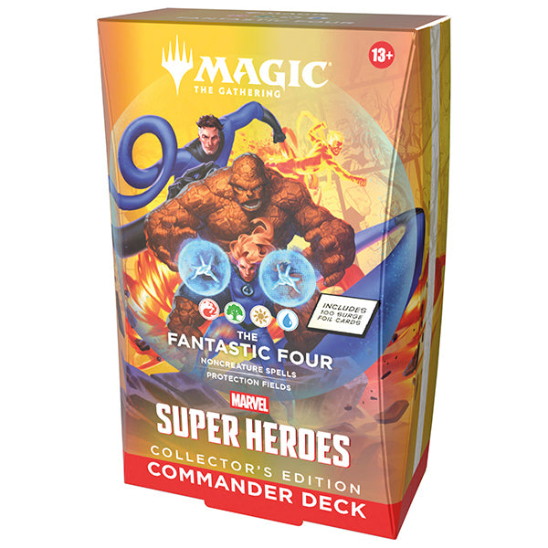 MTG: Universes Beyond- Marvel Super Heroes Commander Deck, Collector Edition Display