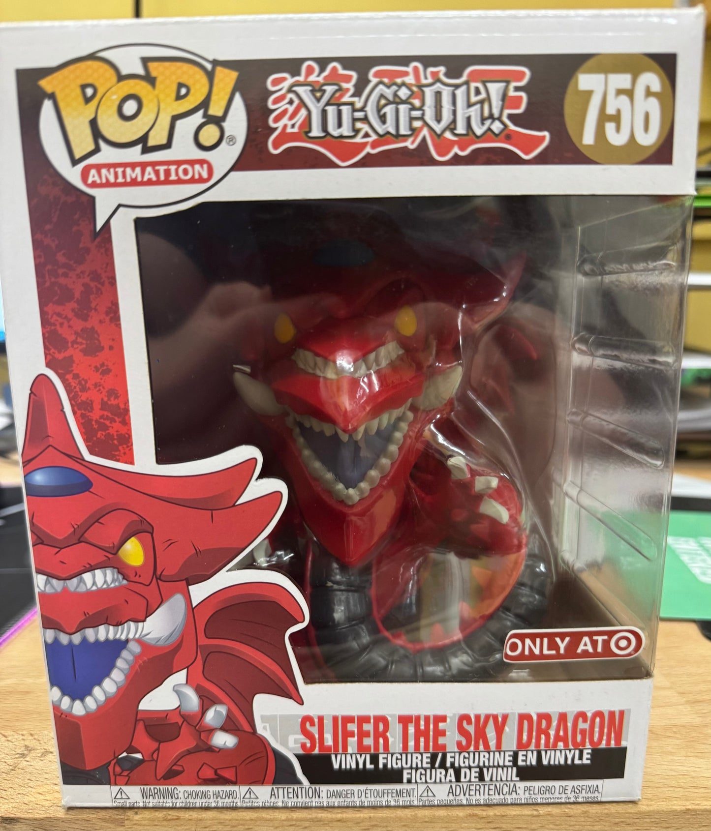 Funko Pop! Vinyl Super 6 in: Yu-Gi-Oh! - Slifer the Sky Dragon
