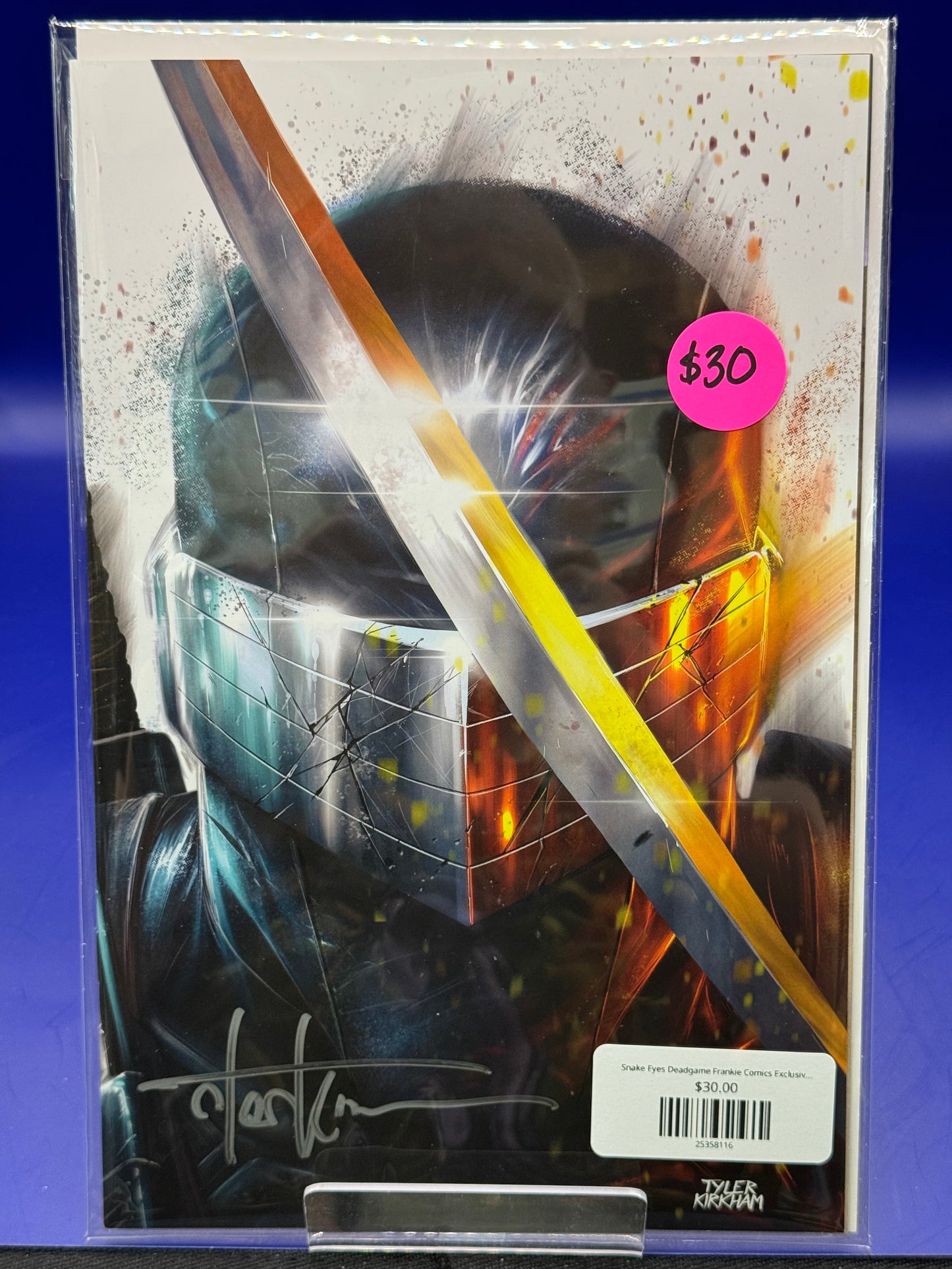 Snake Eyes Deadgame Frankie Comics Exclusive Virgin (Signed w/COA)