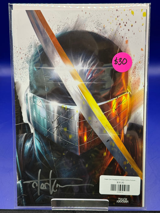 Snake Eyes Deadgame Frankie Comics Exclusive Virgin (Signed w/COA)