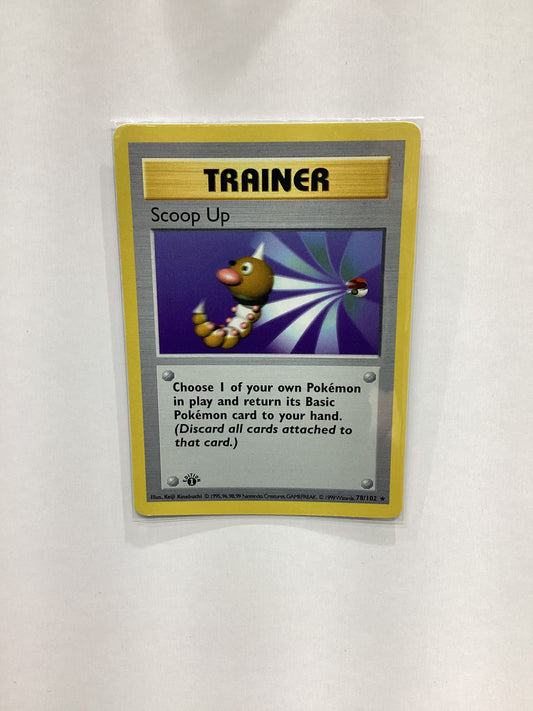Scoop Up (78/102) Base Set - 1st Ed. Shadowless