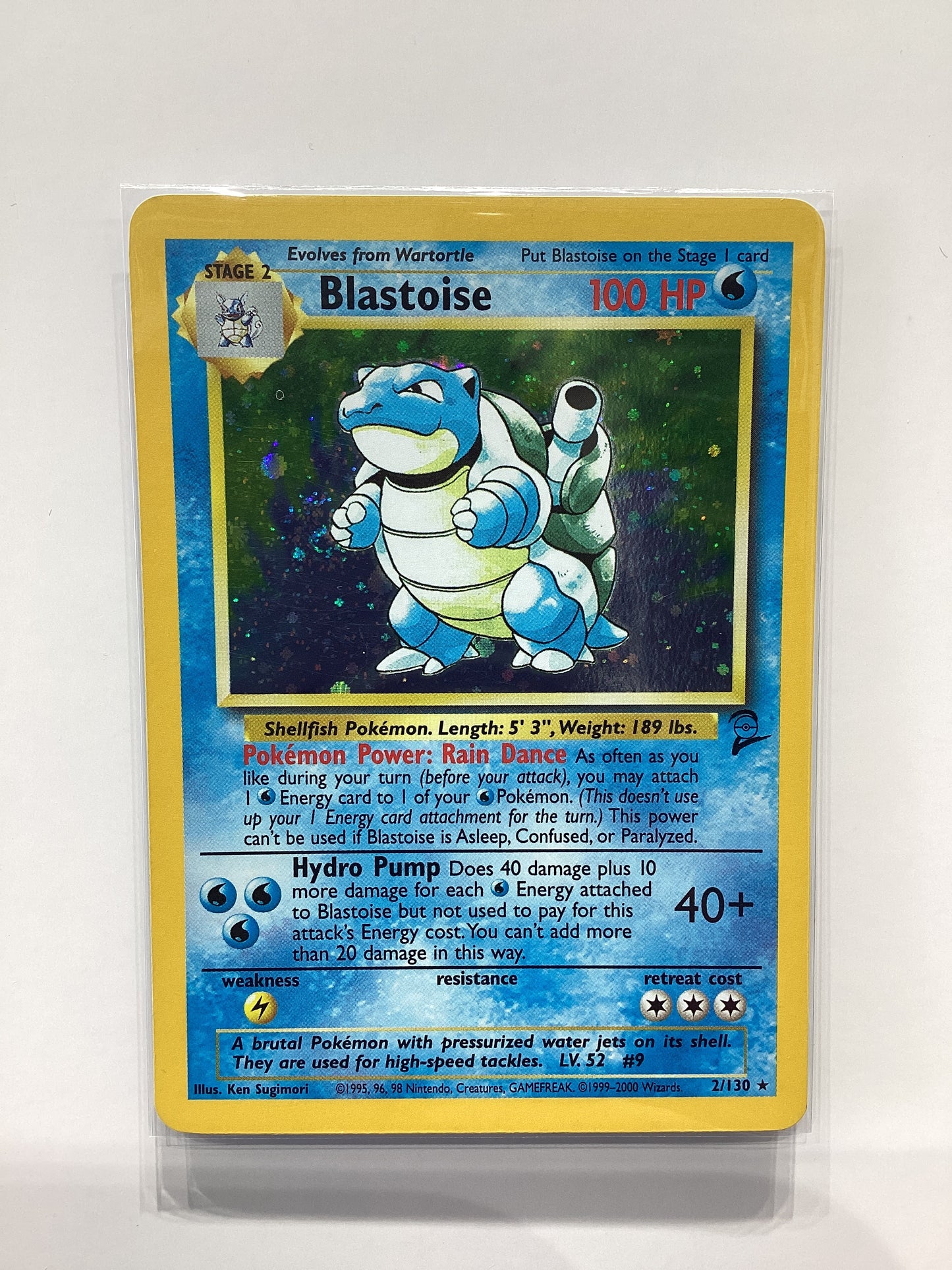 Blastoise (2/130) Base Set 2 - Holo