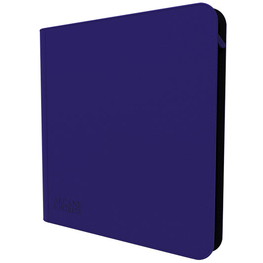 Arcane Fortress: 12-Pocket Zippered Binder - Purple