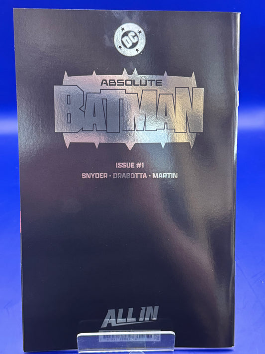 Absolute Batman #1 Logo Foil
