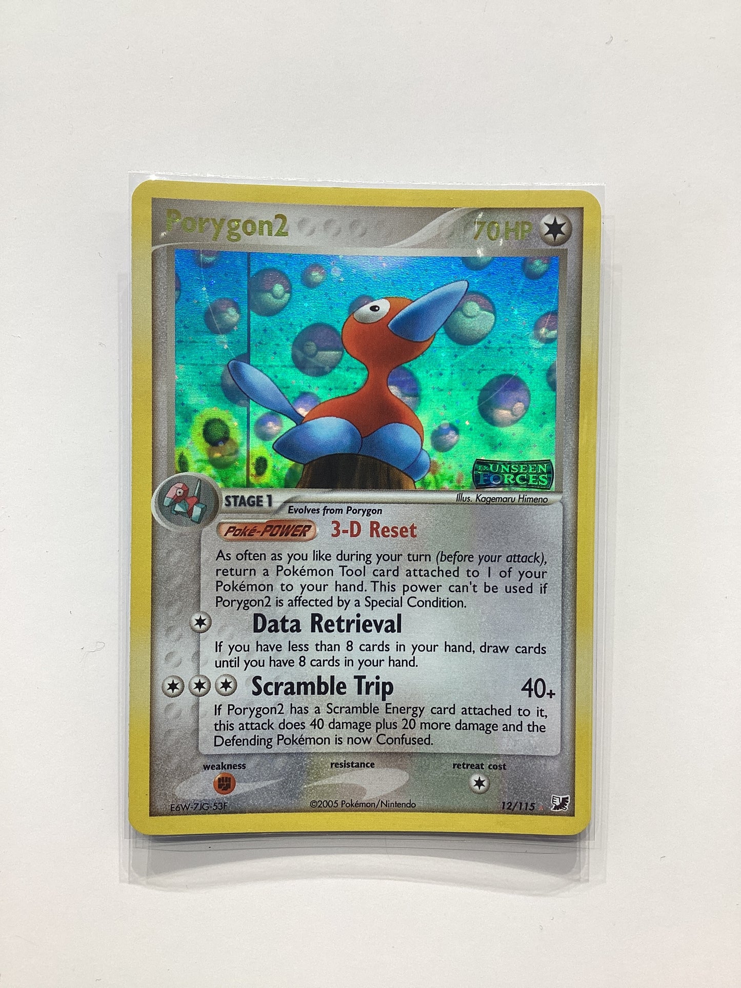 Porygon2 (12/115) EX Unseen Forces - Reverse Holo