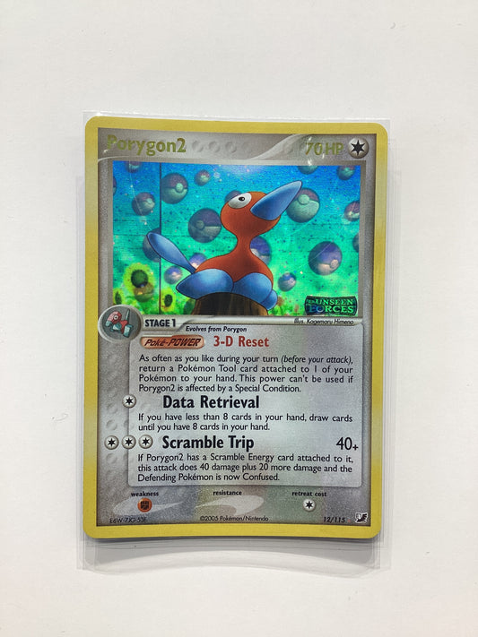 Porygon2 (12/115) EX Unseen Forces - Reverse Holo