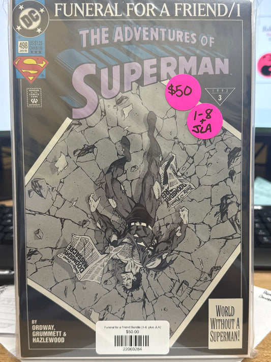 Funeral for a Friend Bundle (1-8, plus JLA)