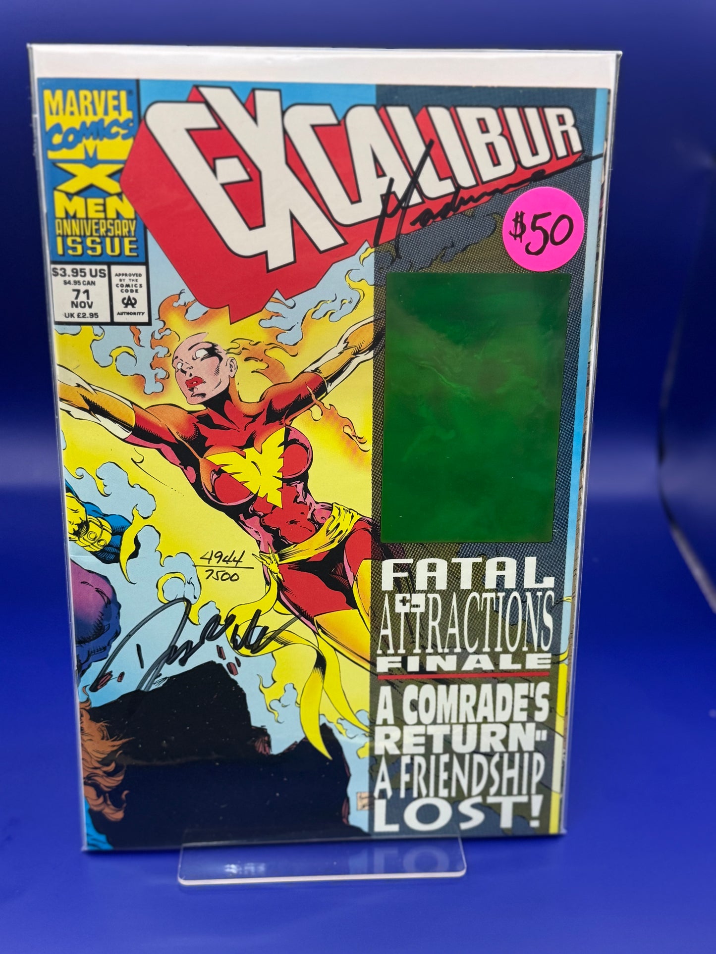 Excalibur [DF Signed] #71 (1993) w/COA