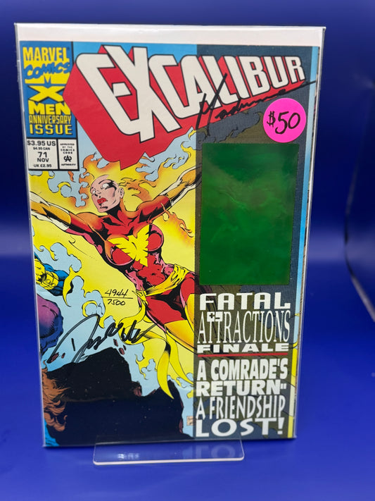 Excalibur [DF Signed] #71 (1993) w/COA